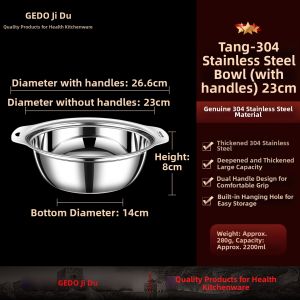 GEDO | Multipurpose Stainless Steel Food Grade Kitchen Basin
