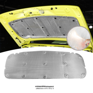 Engine Hood Sound Heat Insulation Cotton for Suzuki Jimny 5-Door 2023 2024 2025 Aluminum Foil Heat Shield Sound Deadener Pad