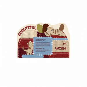 YUNHAOBUYI | Retro Aesthetic Cartoon Diatomaceous Earth Water-Absorbing Anti-Slip Bath Mat