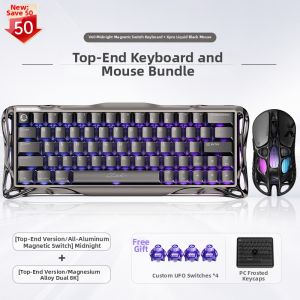 Gravastar | Gaming Mechanical Keyboard and Mouse Set UFO Magnetic Axis Aluminum