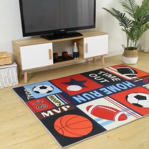 120*80cm Early Education Baby Alphabet Carpet Living Room Anti-fall Mat Childrens Educational Game Rug