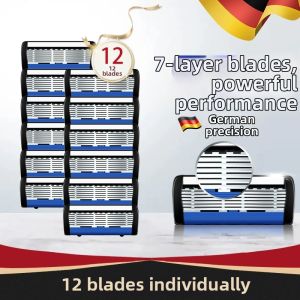 XIANYINLI | German Craft Manganese Steel 7 Layer Blades Manual Shaving Razor