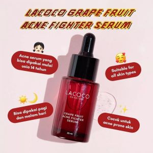 Lacoco Grape Serum || Serum khusus Jerawat|| Grape Serum Atasi komedo| lacoco Grape Serum original