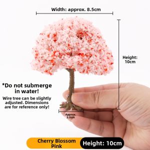 DUOCAIHANI | Sakura Tree Simulation Model Miniature Landscape