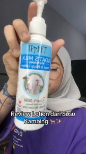 Lotion Alami untuk Kulit: Lotion Tangan dan Badan Krim Susu Kambing Thailand 250 ML
