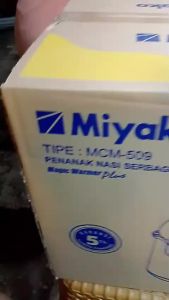 Miyako Magic Com 1.8L 5L Warm 395W 73W MCM-509 Original Asli