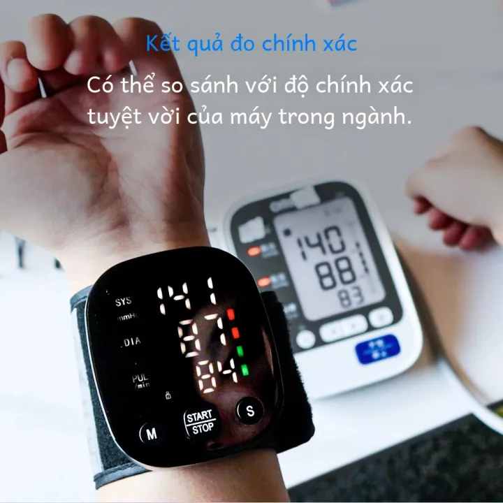 Máy Đo Huyết Áp Cổ Tay LED Yongrow
