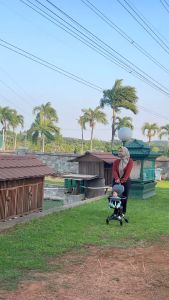 Sakumini Portable Baby Stroller Foldable Kereta Dorong Bayi Bisa Dilipat Traveling Ekonomis