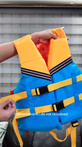 [🇵🇭 Stock&COD] Life Vest For Kids Lifestyle Vest Inflatable Life Jacket Swimsuit Salbabida Floater For Kids Life Buoyant Vest