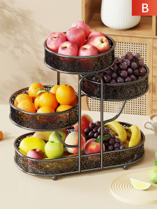 QINQI | Luxurious Multi-layer Fruit Snack Organization Storage
