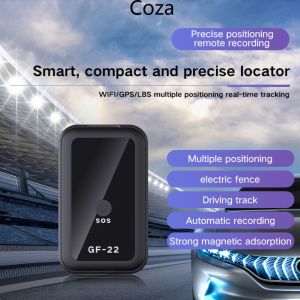 ♥【Ready stock】 + FREE Shipping ♥ Smart Mini GF22 GPS Real Time Car Tracker Voice Control Anti-Lost Device Locator Anti-lost Device Mini Precise Positioning Tool