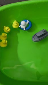 Hygienic & Hassle-Free Bath Toys - Boat Seal & Duck Set