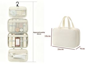 MIRUIDUO | Water-resistant Easy-care Multifunctional Hanging Toiletry Bag