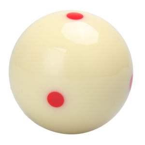 Red 6-Dot Billiard Balls Standard 2 1/4in Mini Pool Trainer Balls Polyester Resin Accessories Entertainment Equipment