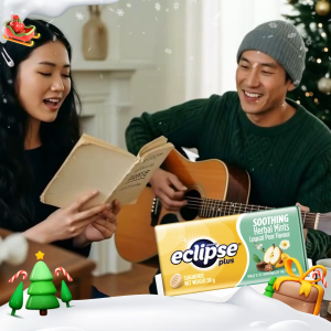 [Bundle of 3] Eclipse Plus Loquat Pear Tins 30g Soothing Herbal Mints / Sugar Free / Snacks