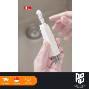 [AB Kitchen] Multifunctional 3 in 1 Brush Cleaning / Hook Gap Cleaner Brush / Cup Lid Cleaning Brush