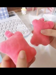 Cute Wrist Pillow Mouse Pad with Wrist Support - Soft Memory Foam Wrist Rest Hand Holder for Keyboard Manicure Typing Gaming