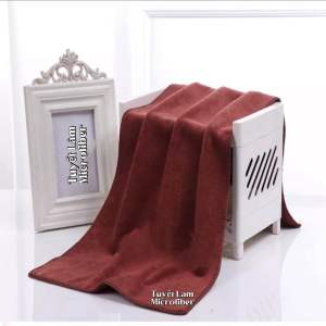 (10 cái) Khăn gội đầu 35x75 MicrofiberMềm Mịn Không sổ lông Siêu Thấm Hút GIÁ SỐC !