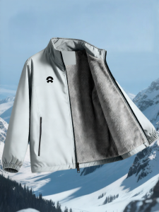 ZUOSALUN | Winter Fleece Lined Windbreaker Jacket