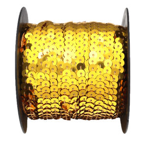 100yards/lot Colored Sequins Ribbon Round Flat Laser Paillettes Trims Sequin For DIY Crafts Sewing Garment Bags Party Decoration