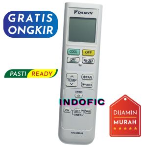 REMOTE AC DAIKIN ARC480A33 REMOT DAIKIN SERI FTC15nv14 ftv25nv14