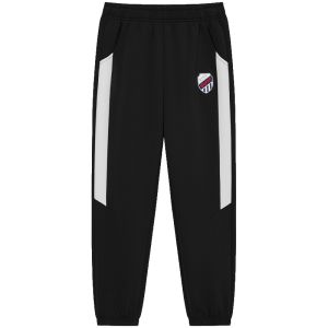 XTEP Kids Fleece Lined Retro Sports Pants Warm Childrens Long Trousers Autumn Winter Fashion Casual Knitted Polyester Cotton Blend