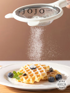 Jojos L PD.Glass Baby Food Bean Paste Filter Screen Kitchen Utensils Baby Complementary Food Sieve Home Use Glass Cover