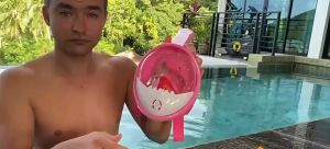 หน้ากากดำน้ำ หน้ากากดำน้ำสำหรับเด็ก หน้ากากดำน้ำฉลาม🦈พร้อมส่ง🦈