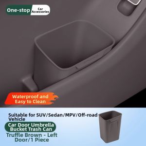 NAILI | Car Trash Bin Umbrella Holder Storage Box for Door with Silicone Interior Accessories