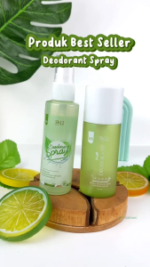 Deodorant Spray SR12 Anti Bau Badan Deodorant Dengan Kandungan Tawas Murni Penghilang Bau Badan Pemutih Ketiak