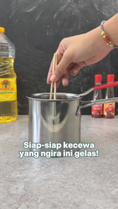 Deep Fryer 2 in 1 Multi Set Panci Penggorengan Rebus Stainless Steel