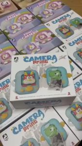 1080P Kids Digital Flip & Printing Dual Camera and Toy Photo Print Games MP3 Unicorn Bunny Bear Duck