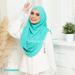 Aisyah Basic Instant Shawl - Instant Shawl / Instant Tudung / Tudung Sarung / Slip-On Tudung / Instant Hijab Instant Scarve