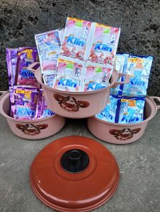Hemat 48 pcs rinso+Molto liquid harum wangi strobery+ 1 keranjang