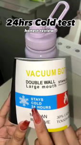 BUY 1 TAKE 1=2Pcs 600/1000ML Insulated Cup Stainless Steel Tumbler Hot And Cold Portable Water Bottle For Kid Sport Water Bottle Tumbler Stainless Steel Thermos Insulated Vacuum Flask