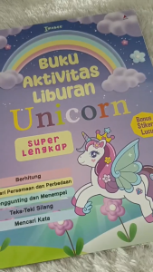 Buku Aktivitas Liburan Unicorn - Imvbee - Anak Hebat Indonesia