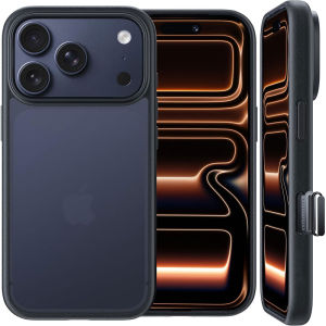 for iPhone 17 Pro Max Case with Camera Control Button CoverUltra Thin Translucent Matte Hard Back Anti-Fingerprint Military Grade Shockproof Drop Protection Phone Case for iPhone 17 CaseiPhone Air Case17 Pro Case