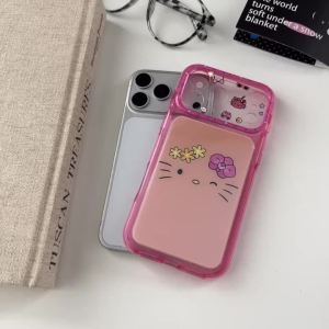 Sanrio | Ốp Điện Thoại Hoạt Hình Dễ Thương Hello Kitty Thiết Kế Y2K Dành Cho iPhone 17 Pro Max 16 Pro Max 15 Pro Max Tương Thích Với Các Mẫu iPhone 17 16 15 Vỏ Nhựa Chống Xước
