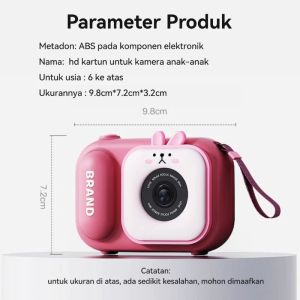 Kamera Pocket untuk Anak: Kamera 1080P 96MP Mini Digital Pocket Anak Tripod ADM-01 Lucu Foto Kids Videos Volg Mainan