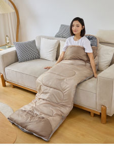 ผ้าห่มนอนแบบหุ้มแข้งหนาสำหรับผู้ใหญ่ ผ้าห่มอุ่นสำหรับนอนกลางแจ้ง สำหรับใช้ในห้องทำงาน ผ้าห่มสำหรับนอนหลับในโรงแรม ผ้าห่มกันเปื้อน ผ้าห่มกันหนาว ผ้าห่มสำหรับนอนกลางแจ้งแบบแยกส่วน