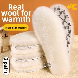 MICUI | Wool Insole Winter Warmth Cotton Slippers