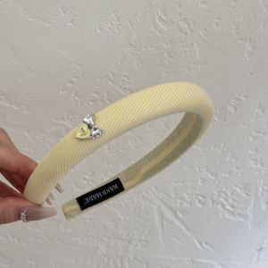 Sweet Heart Butterfly Knot Hairband Fashionable Commute Daily Outing Versatile Preppy Plaid Series Comfortable Fabric Hairband