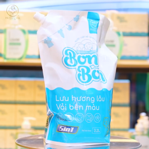 Nước giặt Bon Bon - Hiệu quả sạch tối đa. Hương dịu nhẹ lưu hương đến 24h.