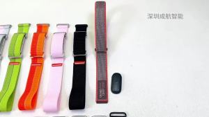 Metal Protective Case Nylon Strap For Google Fitbit Air Ultra-Slim Feather-Light Breathable Quick Release Men Women Wrist Bands