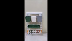 pegboard wall organizer thick quality kitchen bedroom bathroom wall shelf wall decorate simpanan dapur bilik mandi 洞洞板