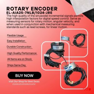 Rotary Encoder - EL-AIA25-7NLB/1024-JRE