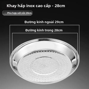 Khay Hấp Inox Đạt Tiêu Chuẩn Thực Phẩm