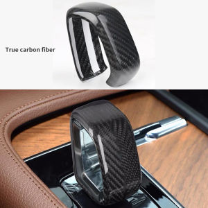 For Volvo XC60 XC90 S90 V90 S60 V60 XC40 C40 True Carbon Fiber Gear Shift Handle Decoration