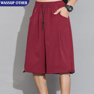 Summer Breathable Ice Silk Casual Mens Shorts
