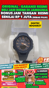 Jam Tangan Digitec Original - JAM DIGITEC BDA-4082TBL JAM DIGITEC BDA4082 JAM DIGITEC 4082 JAM DIGITEC BDA4082TBL - Women TR - Resin - Hitam - Diameter 3.6 CM - Jamdunia / Jam dunia JD18 JAM TANGAN WANITA JAM WANITA JAM TANGAN ANTI AIR S003